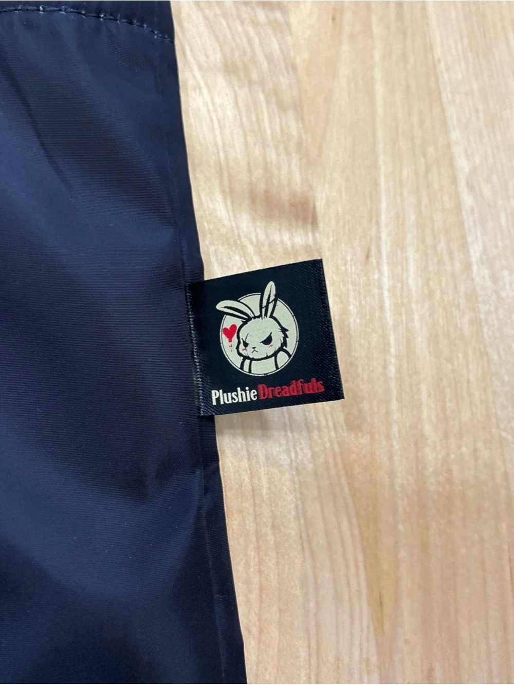 Plushie Dreadfuls tote bag featuring Victorian McGee's Alice Rabbit!design 15x14
